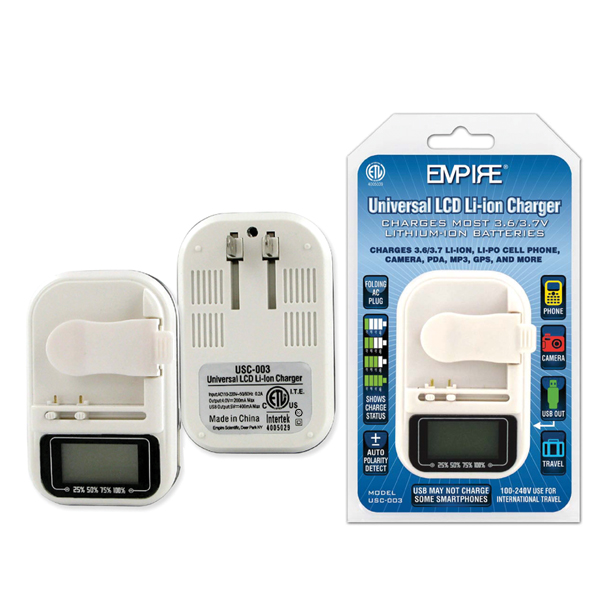 Image of Univ Cell Phone Batt Charger